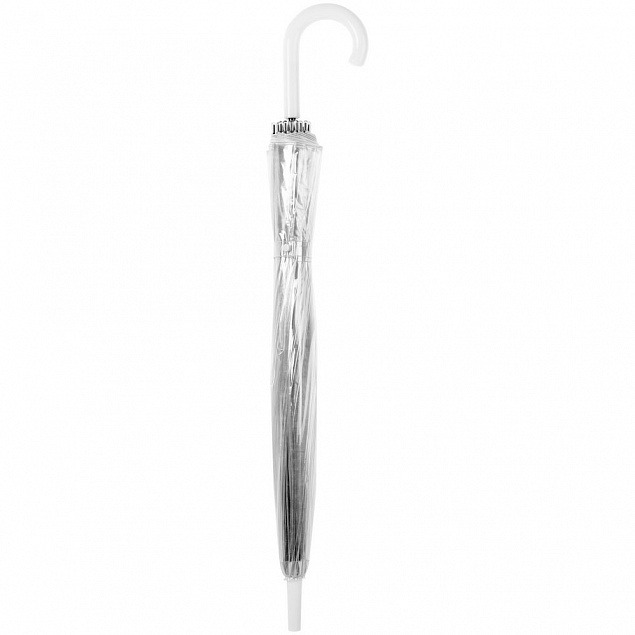 Прозрачный зонт-трость Clear 16 с логотипом в Нефтекамске заказать по выгодной цене в кибермаркете AvroraStore