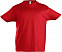 Футболка детская Imperial Kids 190, красная с логотипом в Нефтекамске заказать по выгодной цене в кибермаркете AvroraStore