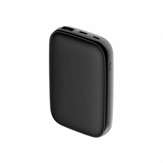 Внешний аккумулятор Galaxy QC с функцией быстрой зарядки - 10000 mah - Черный AA с логотипом в Нефтекамске заказать по выгодной цене в кибермаркете AvroraStore