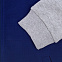 Бомбер College, ярко-синий с логотипом в Нефтекамске заказать по выгодной цене в кибермаркете AvroraStore