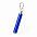 Брелок BIMOX с фонариком, синий, металл с логотипом в Нефтекамске заказать по выгодной цене в кибермаркете AvroraStore