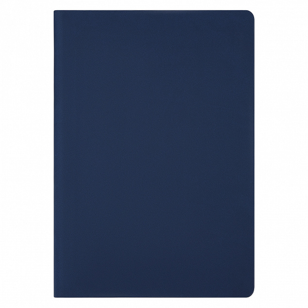 Ежедневник Portobello Trend, Latte soft touch, недатированный, синий с логотипом в Нефтекамске заказать по выгодной цене в кибермаркете AvroraStore