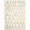 Плед «Танцующий лес», белый с золотом с логотипом в Нефтекамске заказать по выгодной цене в кибермаркете AvroraStore