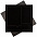 ПОДАРОЧНАЯ КОРОБКА ДЛЯ НАБОРА ЧЕРНАЯ, 307*307 мм, черный ложемент,  под съемные ложементы с логотипом в Нефтекамске заказать по выгодной цене в кибермаркете AvroraStore