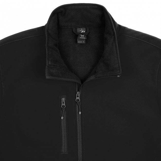Куртка мужская Radian Men, черная с логотипом в Нефтекамске заказать по выгодной цене в кибермаркете AvroraStore