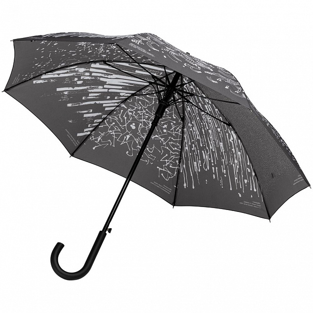 Зонт-трость Types Of Rain с логотипом в Нефтекамске заказать по выгодной цене в кибермаркете AvroraStore