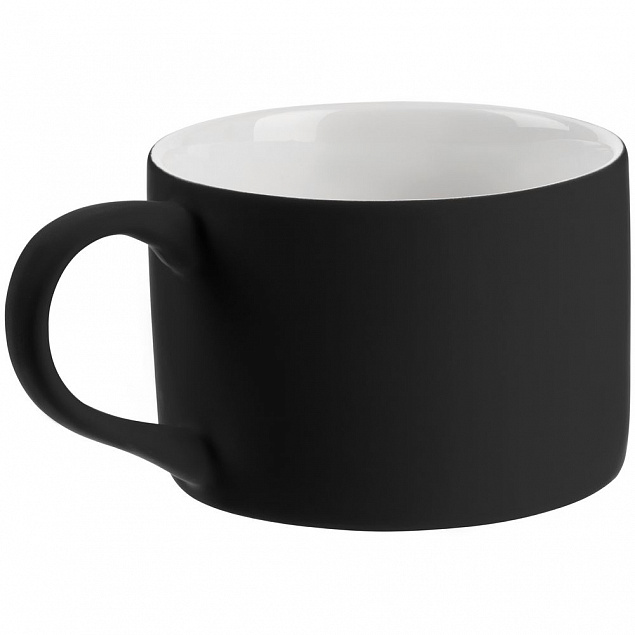 Чайная пара Best Morning, черная с логотипом в Нефтекамске заказать по выгодной цене в кибермаркете AvroraStore