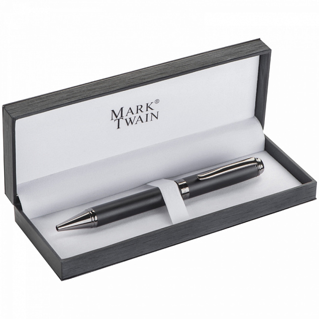 Металлисеская ручка Mark Twain с логотипом в Нефтекамске заказать по выгодной цене в кибермаркете AvroraStore