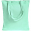Холщовая сумка Avoska, зеленая (мятная) с логотипом в Нефтекамске заказать по выгодной цене в кибермаркете AvroraStore