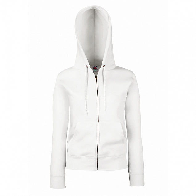 Толстовка женская "Lady-Fit Hooded Sweat Jacket" с логотипом в Нефтекамске заказать по выгодной цене в кибермаркете AvroraStore