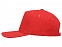 Бейсболка New York  5-ти панельная  с металлической застежкой и фурнитурой, красный с логотипом в Нефтекамске заказать по выгодной цене в кибермаркете AvroraStore