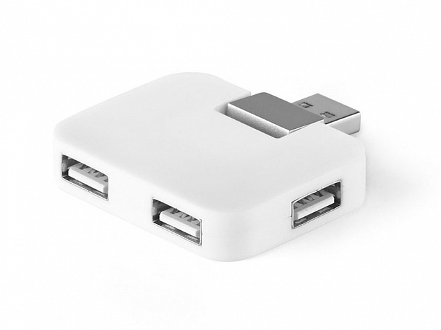 USB хаб 2'0 «JANNES» с логотипом в Нефтекамске заказать по выгодной цене в кибермаркете AvroraStore