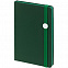 Блокнот Shall Round, зеленый с логотипом в Нефтекамске заказать по выгодной цене в кибермаркете AvroraStore