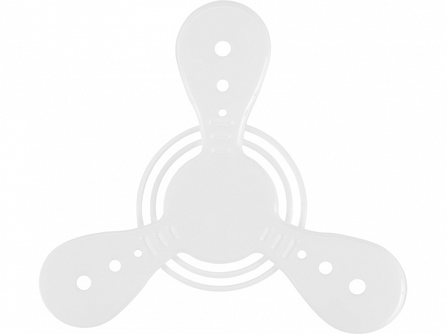 Летающий диск Фрисби, белый с логотипом в Нефтекамске заказать по выгодной цене в кибермаркете AvroraStore