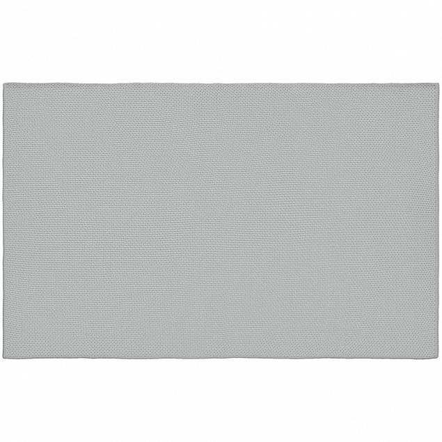 Плед Serenita, светло-серый с логотипом в Нефтекамске заказать по выгодной цене в кибермаркете AvroraStore