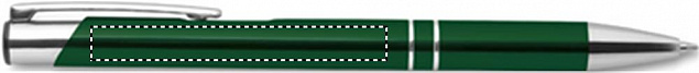Ручка шариковая с черными черни с логотипом в Нефтекамске заказать по выгодной цене в кибермаркете AvroraStore