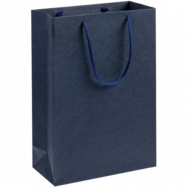 Пакет Eco Style, синий с логотипом в Нефтекамске заказать по выгодной цене в кибермаркете AvroraStore
