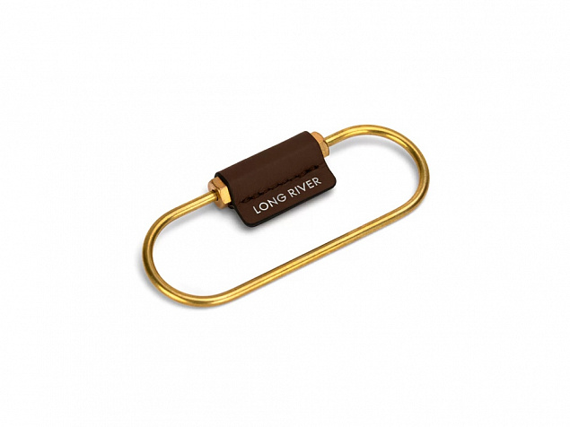 Карабин для ключей «Тоне» с логотипом в Нефтекамске заказать по выгодной цене в кибермаркете AvroraStore