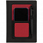 Ежедневник Mobile, недатированный, черно-красный с логотипом в Нефтекамске заказать по выгодной цене в кибермаркете AvroraStore