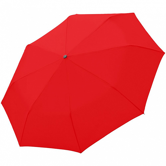 Зонт складной Fiber Magic, красный с логотипом в Нефтекамске заказать по выгодной цене в кибермаркете AvroraStore