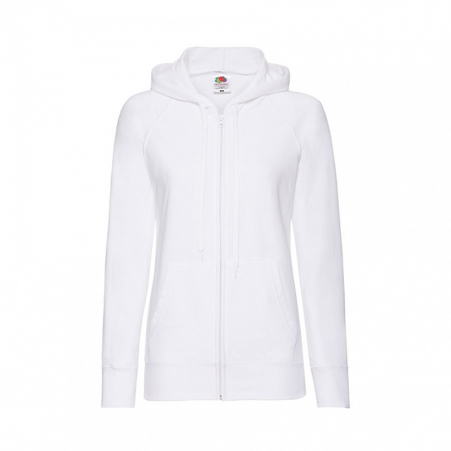 Толстовка женская без начеса LADIES LIGHTWEIGHT HOODED SWEAT 240 с логотипом в Нефтекамске заказать по выгодной цене в кибермаркете AvroraStore