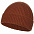 Шапка Bernard, коричневая (терракота) с логотипом в Нефтекамске заказать по выгодной цене в кибермаркете AvroraStore