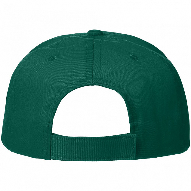Бейсболка Promo, темно-зеленая с логотипом в Нефтекамске заказать по выгодной цене в кибермаркете AvroraStore