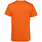Футболка унисекс E150 Organic, оранжевая с логотипом в Нефтекамске заказать по выгодной цене в кибермаркете AvroraStore