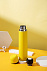 Термос софт-тач Yanemal 1 л. (желтый (уценка)) с логотипом в Нефтекамске заказать по выгодной цене в кибермаркете AvroraStore