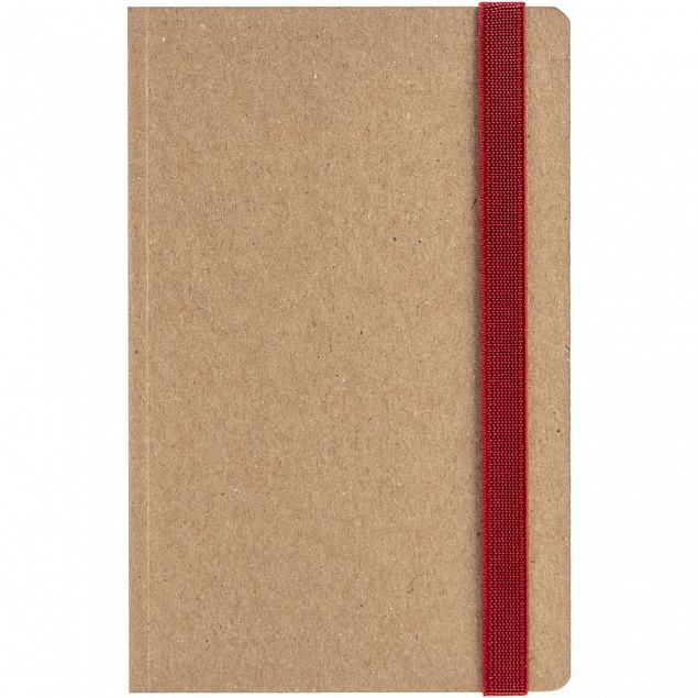 Ежедневник Eco Write Mini, недатированный, с красной резинкой с логотипом в Нефтекамске заказать по выгодной цене в кибермаркете AvroraStore