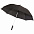 Зонт-трость Alu Golf AC, черный с логотипом в Нефтекамске заказать по выгодной цене в кибермаркете AvroraStore
