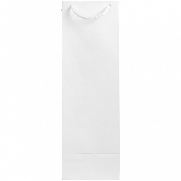 Пакет под бутылку Vindemia, белый с логотипом в Нефтекамске заказать по выгодной цене в кибермаркете AvroraStore