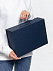 Коробка Case, подарочная, синяя с логотипом в Нефтекамске заказать по выгодной цене в кибермаркете AvroraStore