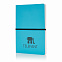 Блокнот формата A5, синий с логотипом в Нефтекамске заказать по выгодной цене в кибермаркете AvroraStore
