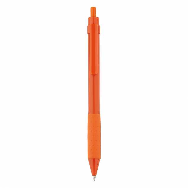 Ручка X2, оранжевый с логотипом в Нефтекамске заказать по выгодной цене в кибермаркете AvroraStore