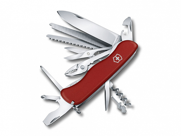 Нож перочинный «WorkChamp», 111 мм, 21 функция с логотипом в Нефтекамске заказать по выгодной цене в кибермаркете AvroraStore