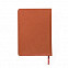 Ежедневник недатированный Campbell, А5,  оранжевый, белый блок с логотипом в Нефтекамске заказать по выгодной цене в кибермаркете AvroraStore