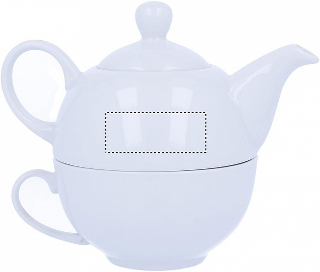Чайник с чашкой с логотипом в Нефтекамске заказать по выгодной цене в кибермаркете AvroraStore