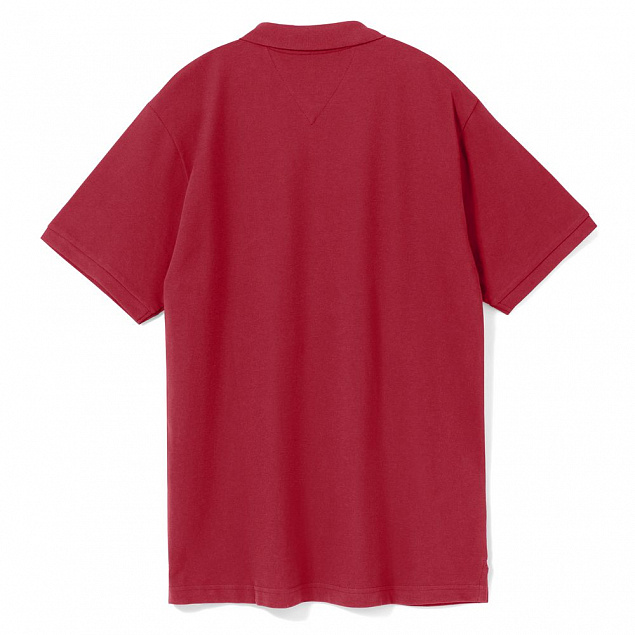 Рубашка поло мужская Neptune, вишнево-красная с логотипом в Нефтекамске заказать по выгодной цене в кибермаркете AvroraStore