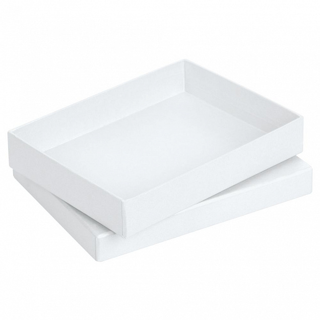 Коробка Slender, большая, белая с логотипом в Нефтекамске заказать по выгодной цене в кибермаркете AvroraStore