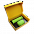 Набор Hot Box C (софт-тач) B, желтый с логотипом в Нефтекамске заказать по выгодной цене в кибермаркете AvroraStore