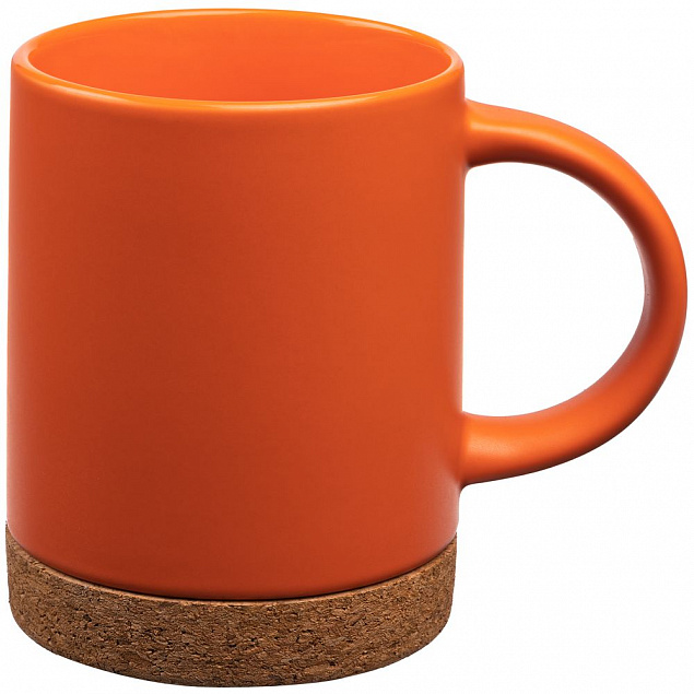 Кружка Corky, оранжевая с логотипом в Нефтекамске заказать по выгодной цене в кибермаркете AvroraStore