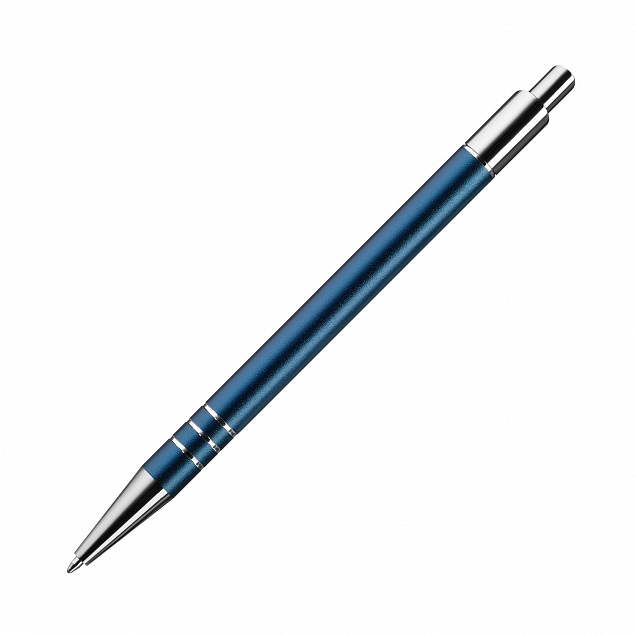 Шариковая ручка City, синяя с логотипом в Нефтекамске заказать по выгодной цене в кибермаркете AvroraStore