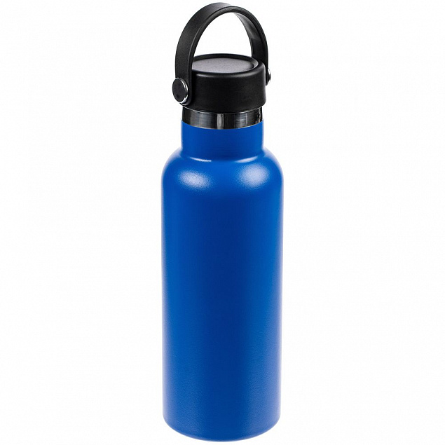Термобутылка Bidon, синяя с логотипом в Нефтекамске заказать по выгодной цене в кибермаркете AvroraStore