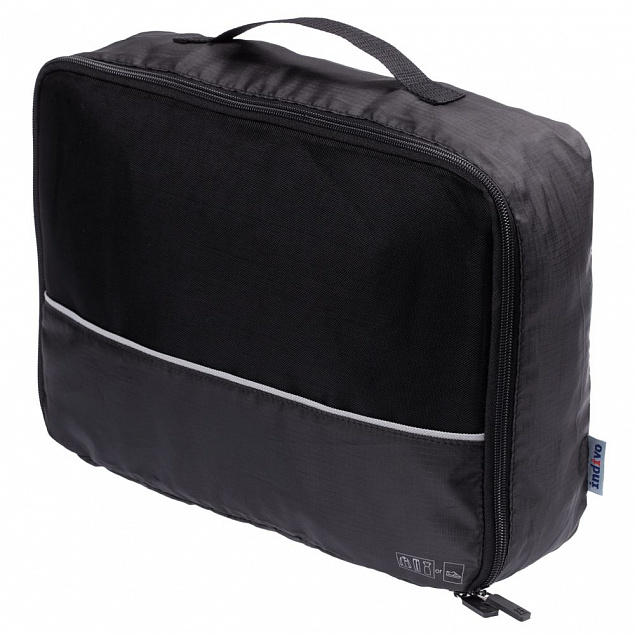 Дорожный набор сумок noJumble 4 в 1, черный с логотипом в Нефтекамске заказать по выгодной цене в кибермаркете AvroraStore