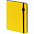 Еженедельник Cheery Black, недатированный, желтый с логотипом в Нефтекамске заказать по выгодной цене в кибермаркете AvroraStore