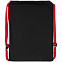 Рюкзак Nock, черный с красной стропой с логотипом в Нефтекамске заказать по выгодной цене в кибермаркете AvroraStore