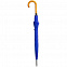 Зонт-трость LockWood ver.2, синий с логотипом в Нефтекамске заказать по выгодной цене в кибермаркете AvroraStore