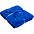 Плед Plush, синий с логотипом в Нефтекамске заказать по выгодной цене в кибермаркете AvroraStore