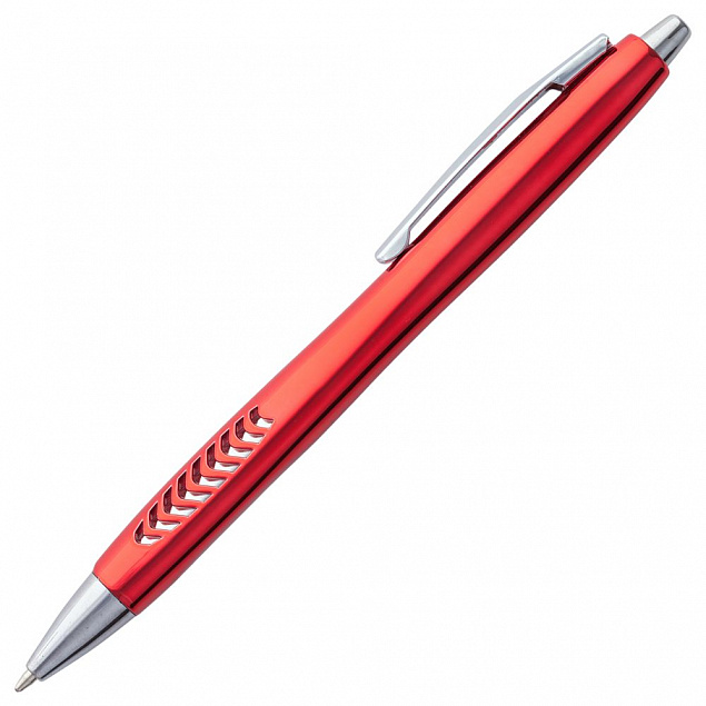 Ручка шариковая Barracuda, красная с логотипом в Нефтекамске заказать по выгодной цене в кибермаркете AvroraStore